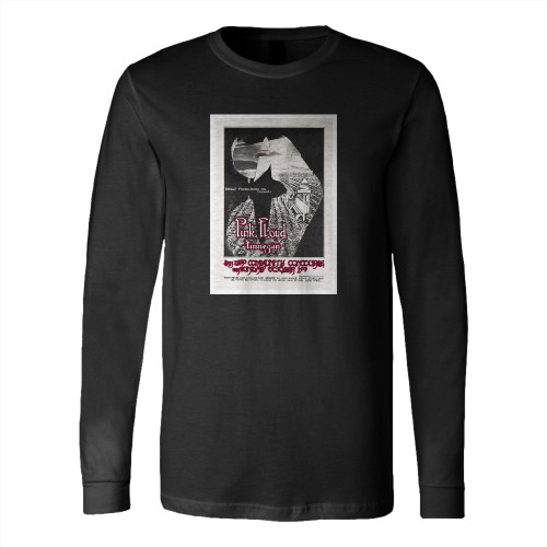 Pink Floyd 1971 San Diego Concert Long Sleeve T-Shirt Tee