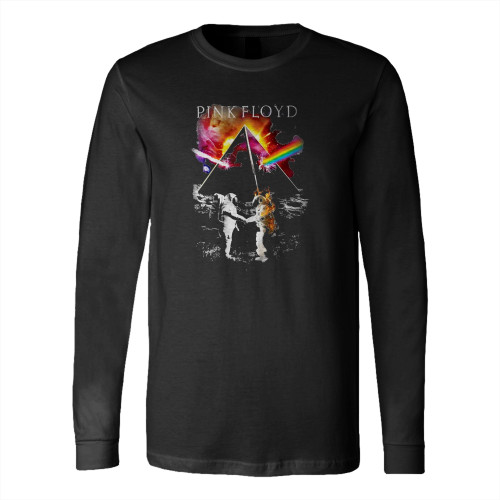 Pink Floyd Band Logo Rock Astronaut 1 Long Sleeve T-Shirt Tee