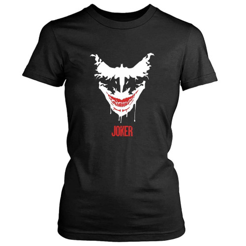 Joker Face Batman Women's T-Shirt Tee