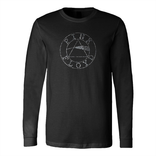 Pink Floyd Diamante Logo Roger Waters Long Sleeve T-Shirt Tee