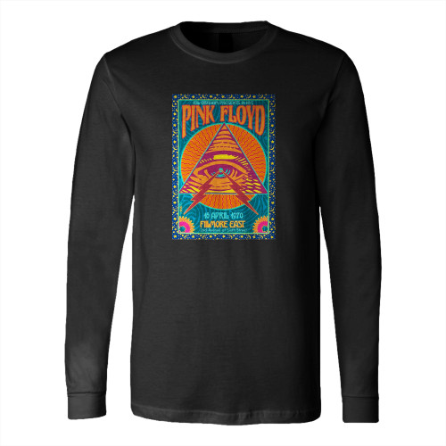 Pink Floyd Live At Fillmore East 1970 Music Concert Tallenge Classic Rock Music Collection Long Sleeve T-Shirt Tee