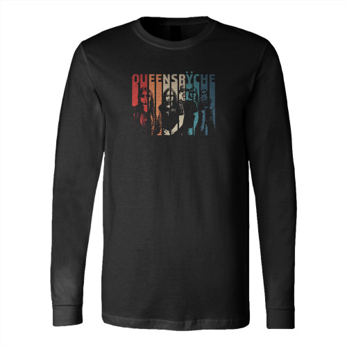 Queensryche Band Retro Vintage Long Sleeve T-Shirt Tee