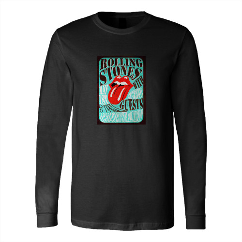 Rolling Stones Concert Long Sleeve T-Shirt Tee