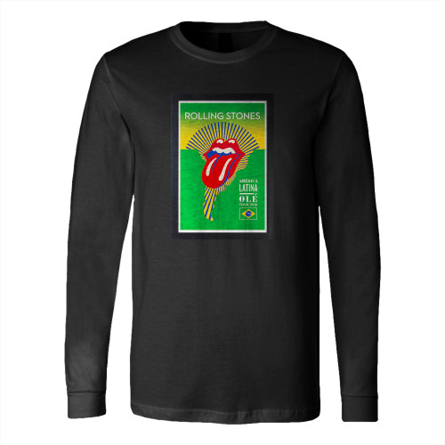 Rolling Stones Framed Concert Long Sleeve T-Shirt Tee