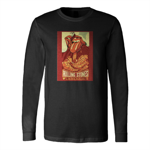 Rolling Stones Framed Concert 3 Long Sleeve T-Shirt Tee