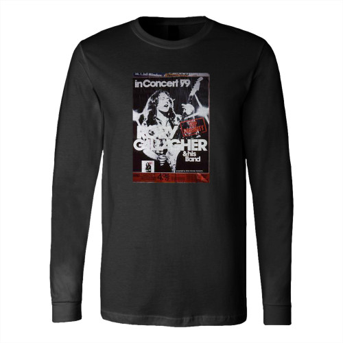 Rory Gallagher From Rory Gallagher's Concert Long Sleeve T-Shirt Tee