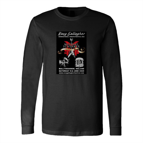 Rory Gallagher International Festival Ballyshannon Long Sleeve T-Shirt Tee