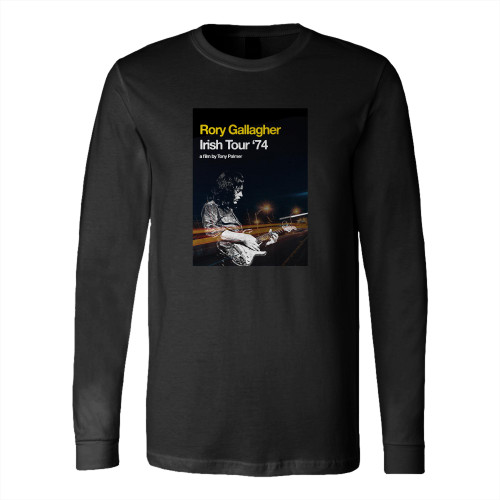 Rory Gallagher Irish Tour 74 1974 Long Sleeve T-Shirt Tee