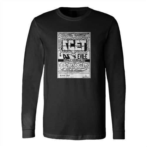 Run Dmc & Public Enemy In Rome Long Sleeve T-Shirt Tee