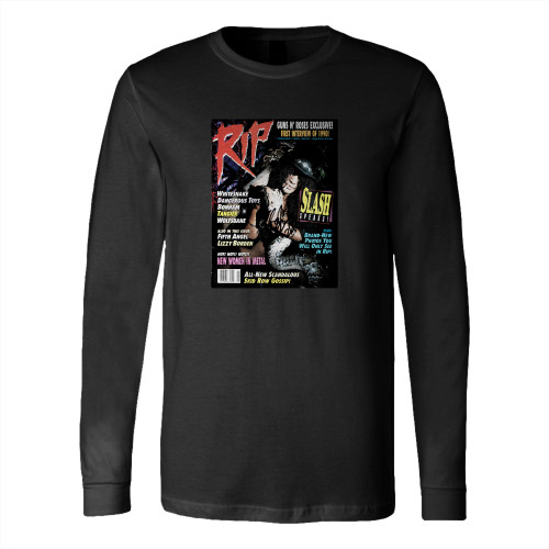 Slash Worn Faster Pussycat Kill Kill Long Sleeve T-Shirt Tee