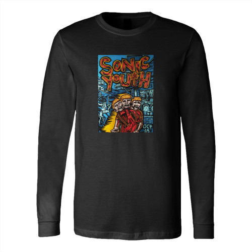 Sonic Youth Electric Factory 1995 Long Sleeve T-Shirt Tee