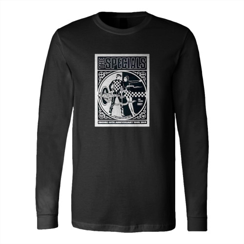 Specials Encore 2019 Tour Obey Shepard Fairey Band Long Sleeve T-Shirt Tee