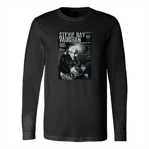 Stevie Ray Vaughan Classics Long Sleeve T-Shirt Tee