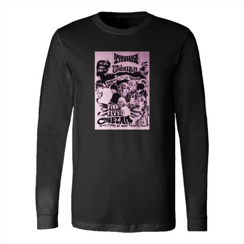 Syd Barrett And The Pink Floyd At The Cheetah Club In Venice California 1967 Long Sleeve T-Shirt Tee