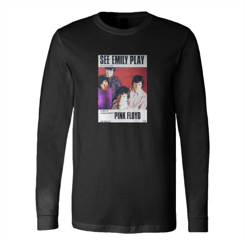Syd Barrett Concert S 2 Long Sleeve T-Shirt Tee