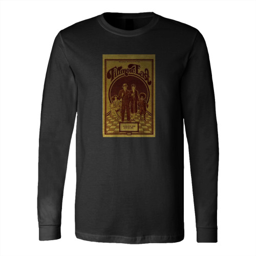 The Allman Brothers Band Vintage Concert Potser Long Sleeve T-Shirt Tee
