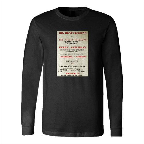 The Beatles Concert Long Sleeve T-Shirt Tee