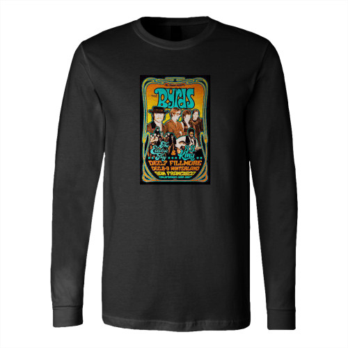 The Byrds 1967 Concert Long Sleeve T-Shirt Tee