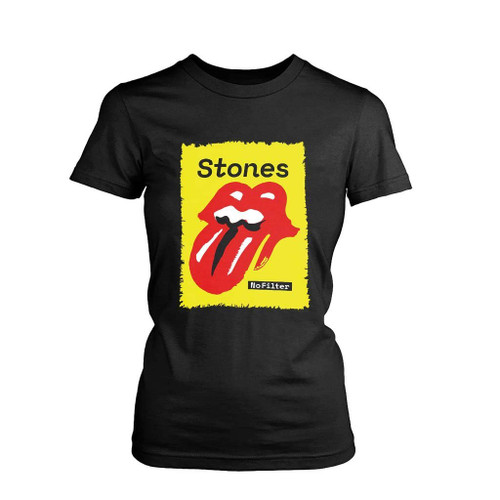 Stones No Filter Logo Women's T-Shirt Tee