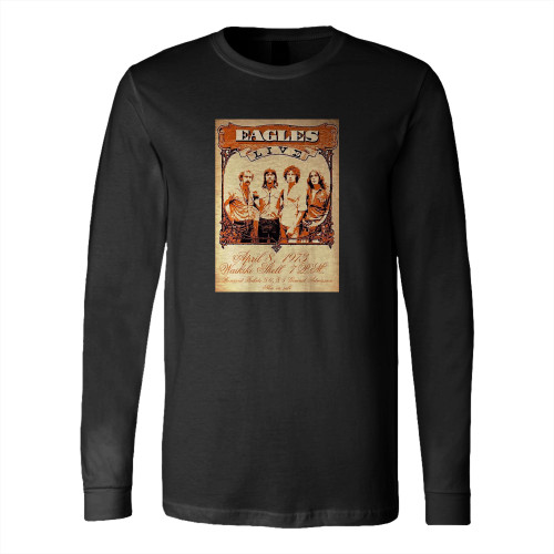 The Eagles Vintage Concert 1 Long Sleeve T-Shirt Tee