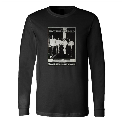 The Rolling Stones Vintage Concert 2 Long Sleeve T-Shirt Tee