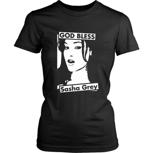 God Bless Sasha Grey V2 Women's T-Shirt Tee