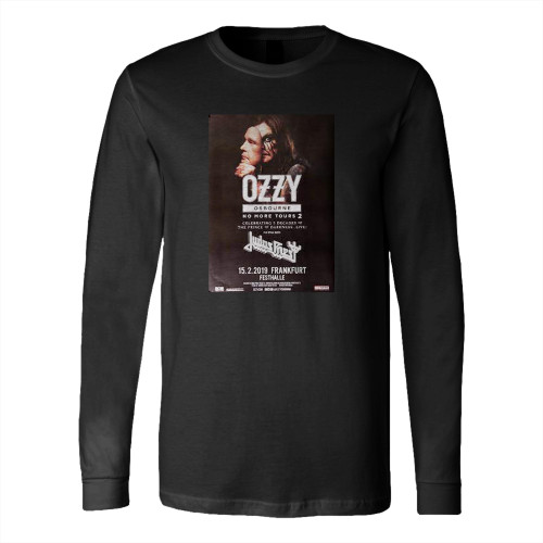 Theconcert Ozzy Osbourne No More Tours Frankfurt 2019 Concert Original Long Sleeve T-Shirt Tee