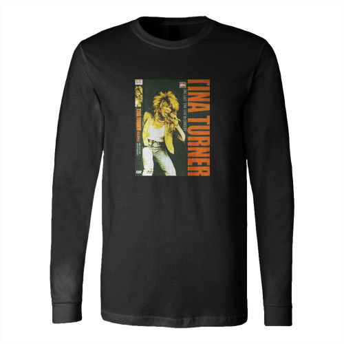 Tina Turner One Last Time Live In Concert Import Long Sleeve T-Shirt Tee