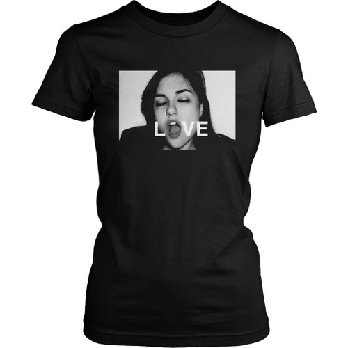 Sasha Gray Love Logo Bw Women's T-Shirt Tee