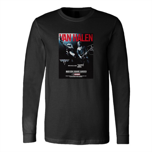 Van Halen Original Concert 1 Long Sleeve T-Shirt Tee