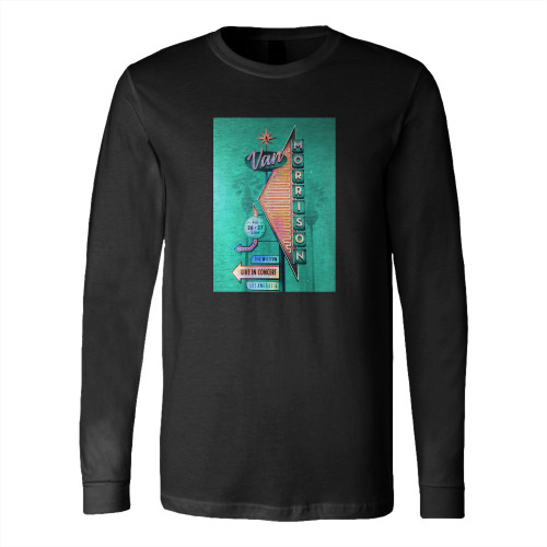 Van Morrison 2018 Dkng Long Sleeve T-Shirt Tee
