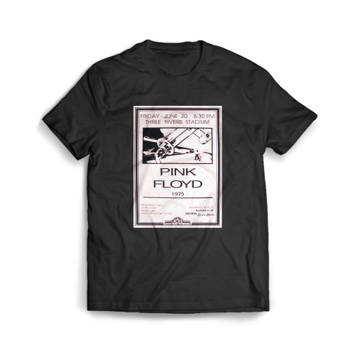 1975 Pink Floyd Concert Pink Floyd Concert Mens T-Shirt Tee
