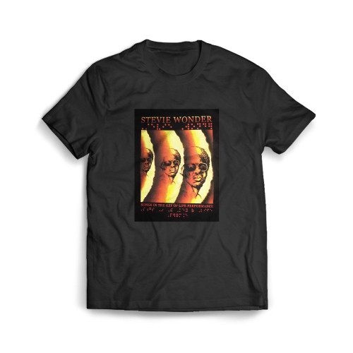 2014 Stevie Wonder Songs In The Key Of Life Performance Concert Tour Mens T-Shirt Tee