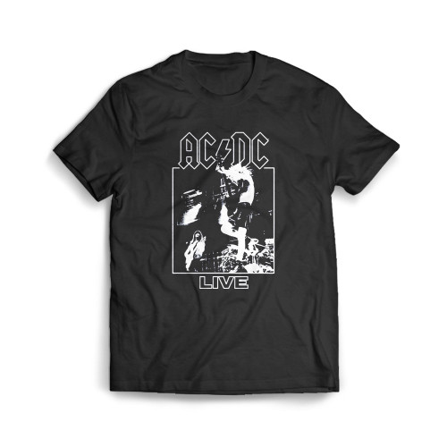 Ac Dc Live Mens T-Shirt Tee