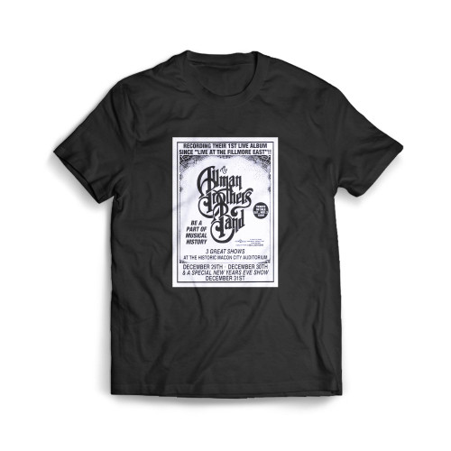Allman Brothers Band Mens T-Shirt Tee