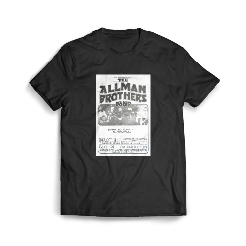 Allman Brothers Band Rock Concert 1 Mens T-Shirt Tee