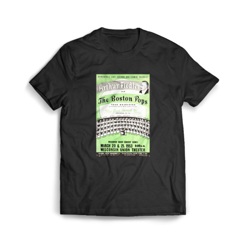 Arthur Fiedler And The Boston Pops Concert Mens T-Shirt Tee