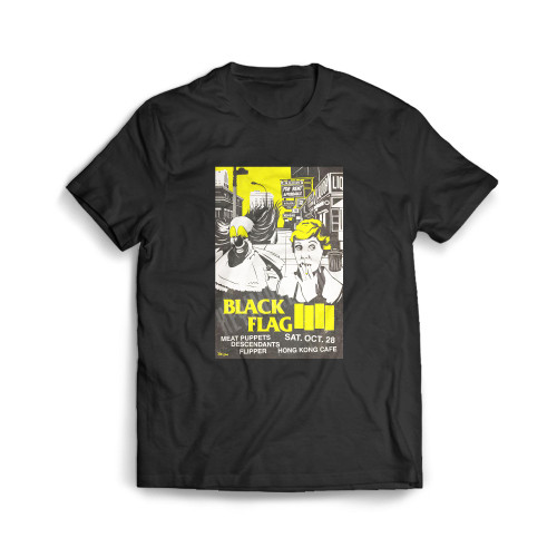Black Flag Connection Mens T-Shirt Tee