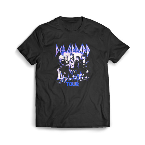Def Leppard Hysteria Tour 11 Mens T-Shirt Tee
