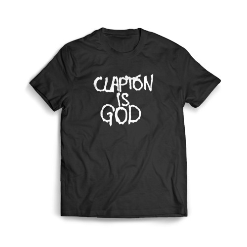 Eric Clapton Clapton Is God Graffiti Mens T-Shirt Tee