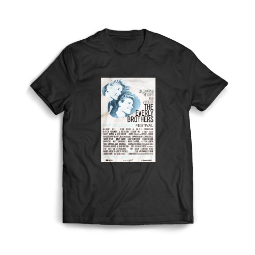 Gibson Partners With Everly Brothers Family Mens T-Shirt Tee