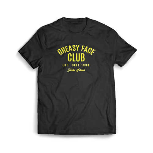Greasy Face Club Mens T-Shirt Tee