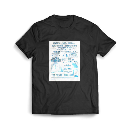 Harry Belafonte 1960 New York Concert Mens T-Shirt Tee