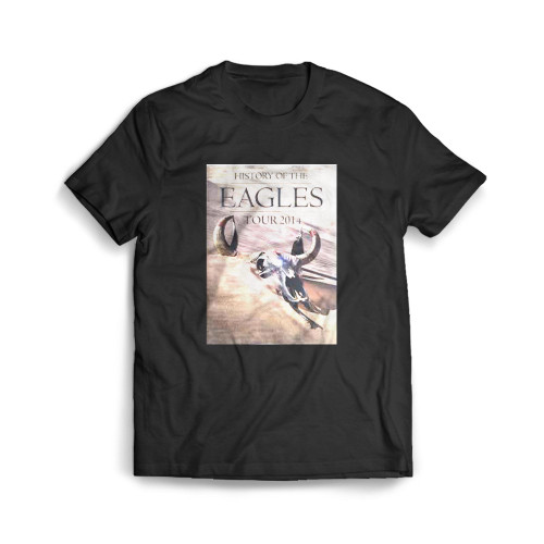 History Of The Eagles Tour Programme 2014 Mens T-Shirt Tee