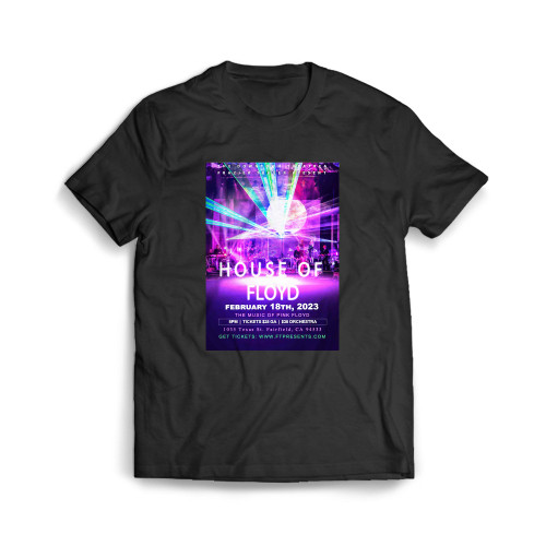 House Of Floyd Concert Laser Light Show Mens T-Shirt Tee