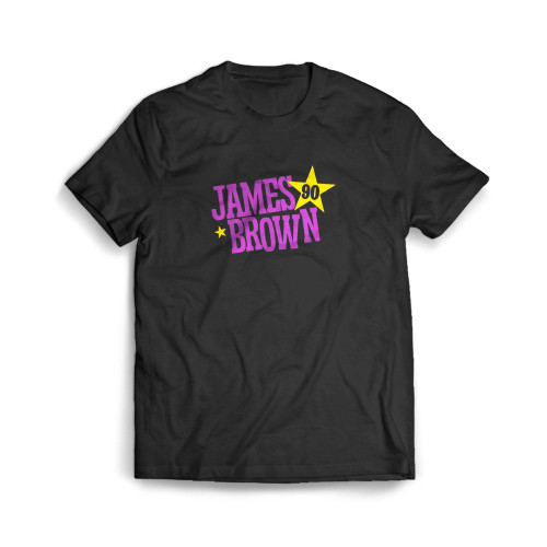 James Brown 90 Color Logo Mens T-Shirt Tee