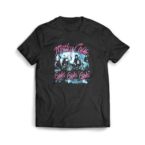 Motley Crue Girls Girls Girls 12 Mens T-Shirt Tee