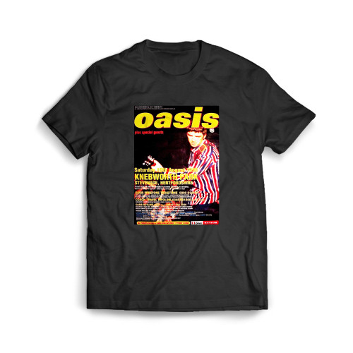 Oasis Second Night Live At Knebworth Park Mens T-Shirt Tee