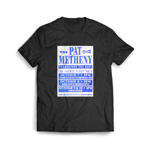 Pat Metheny Vintage Concert Mens T-Shirt Tee