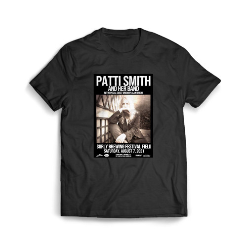 Patti Smith And Her Band Surly Brewing Festival Field Mens T-Shirt Tee